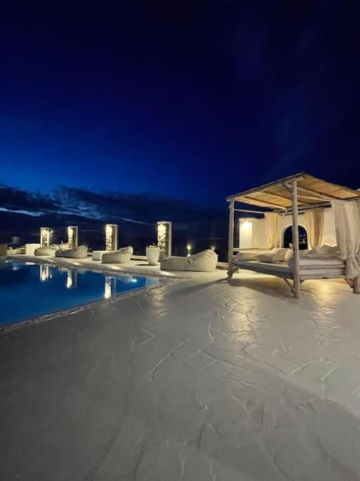 Mykonos Sea View Luxury Villa By Calypso Sunset Villas Mykonos Town Екстер'єр фото