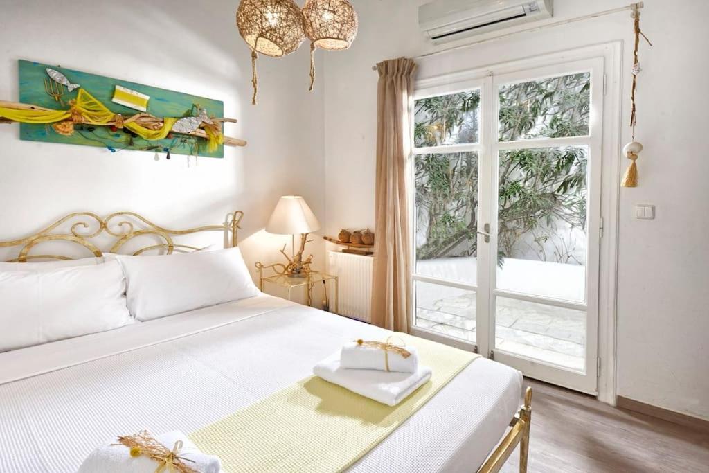Mykonos Sea View Luxury Villa By Calypso Sunset Villas Mykonos Town Екстер'єр фото
