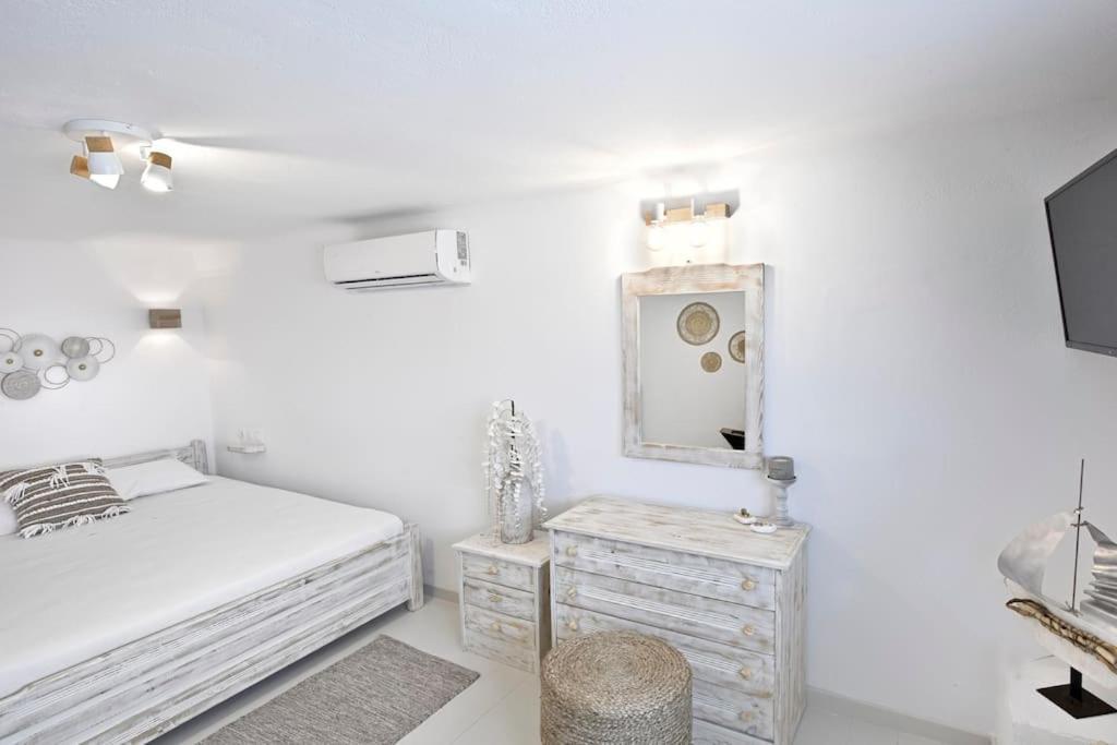 Mykonos Sea View Luxury Villa By Calypso Sunset Villas Mykonos Town Екстер'єр фото